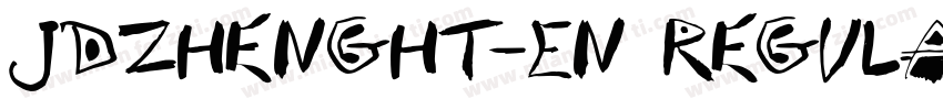 JDZhengHT-EN Regula字体转换
